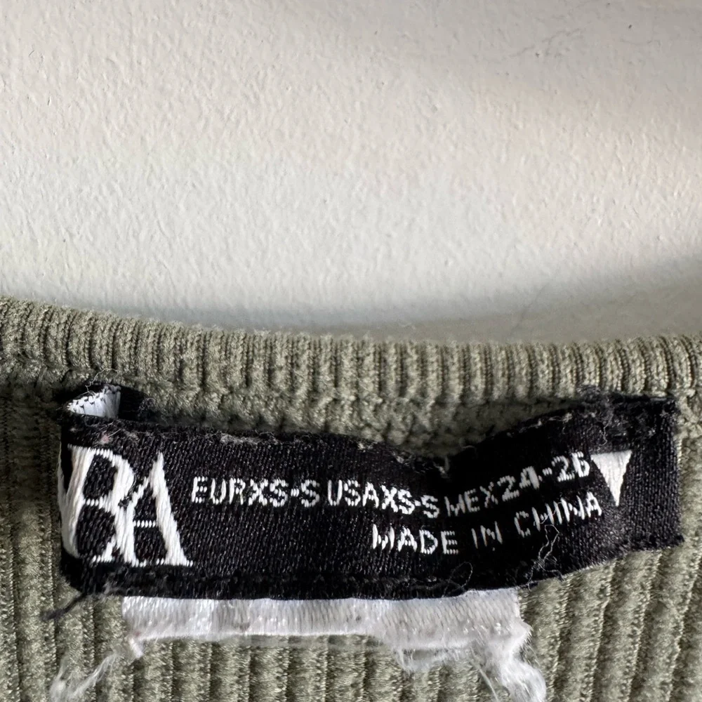 Zara chic ribbed